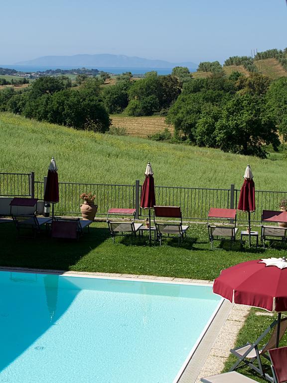 Hotel Ristorante Le Querciolaie Dei Ricci Фонтебланда Экстерьер фото